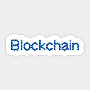 blockchain type, new technology, future technology Sticker